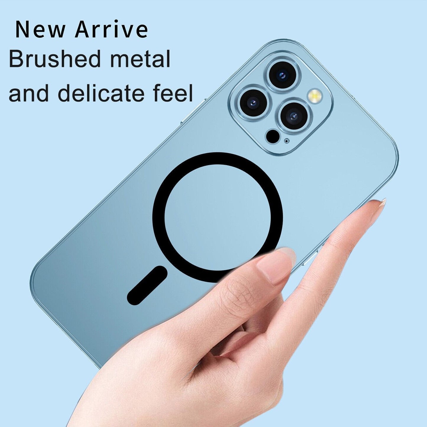 Magnetic Charging Anti-collision Matte Protective Case