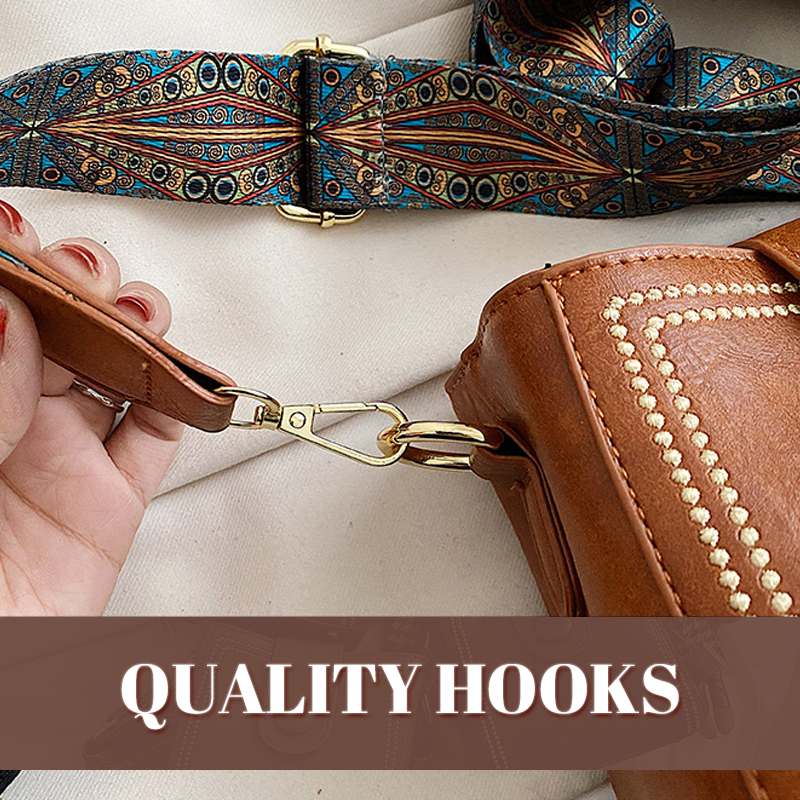 👜Vintage Fashion Bag with Adjustable Wider Shoulder Strap