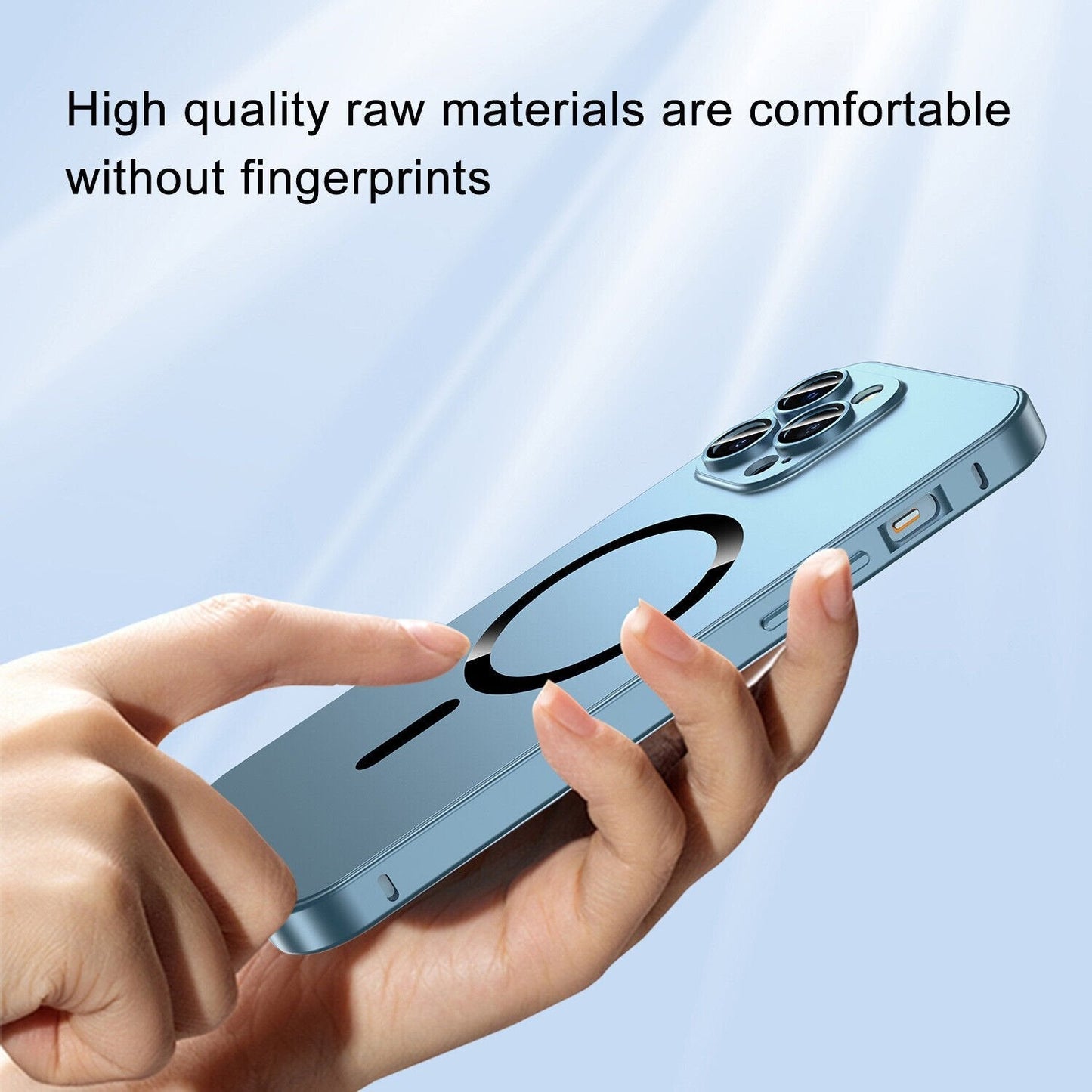 Magnetic Charging Anti-collision Matte Protective Case