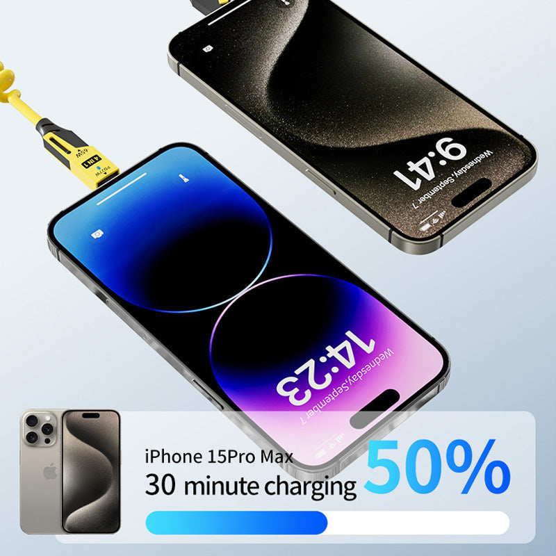 New Year HOT Sale - 49% OFF!-🔥4 in 1 Spring Fast Charging Cable